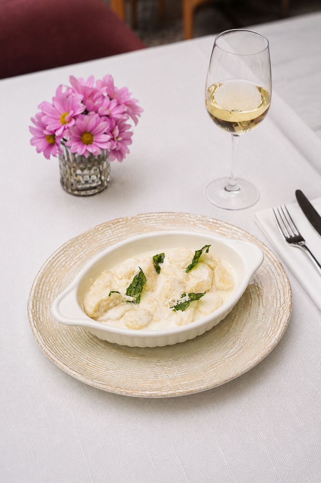 Dört Peynirli Gnocchi