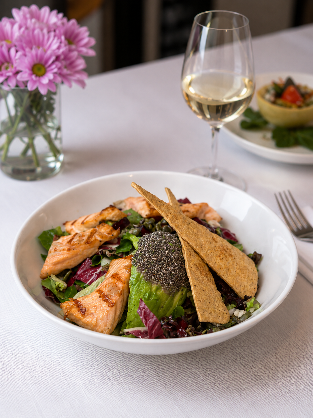 Izgara Somon Salata