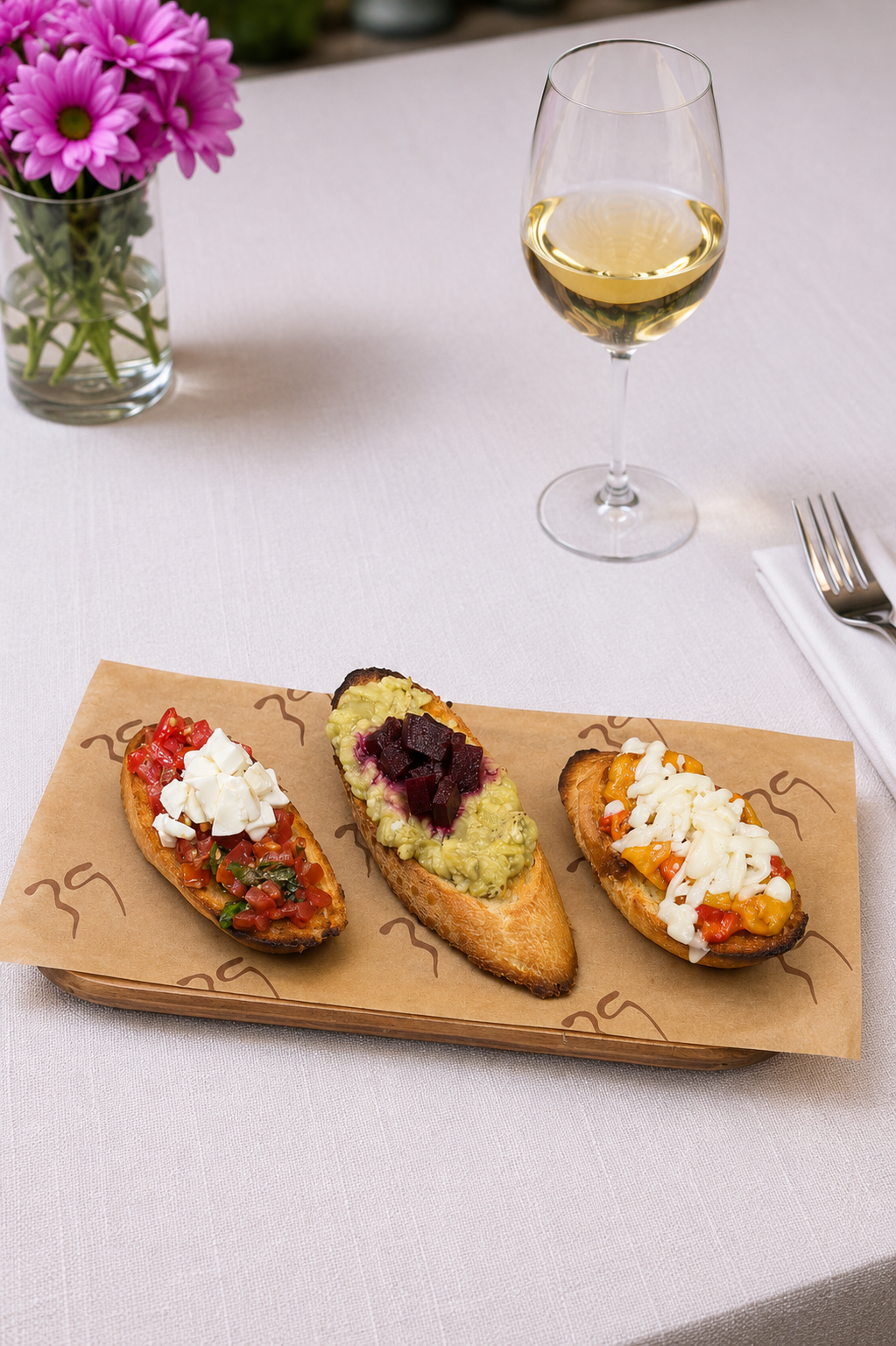 Bruschetta (3 adet servis edilmektedir.)