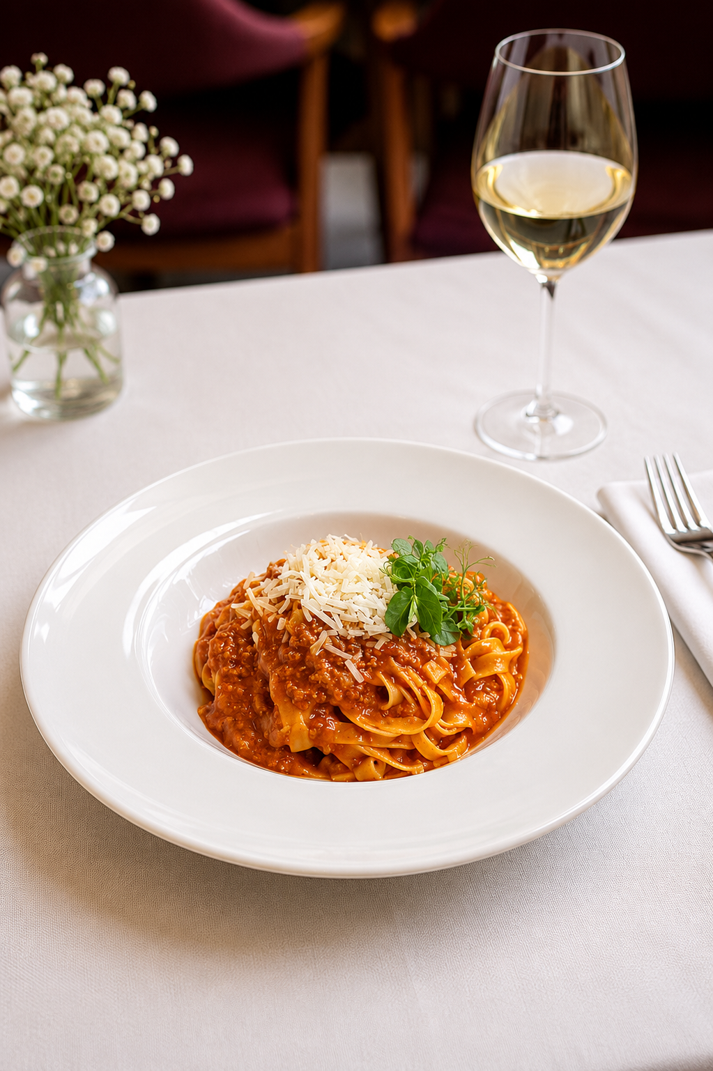 Fettucine Bolognese